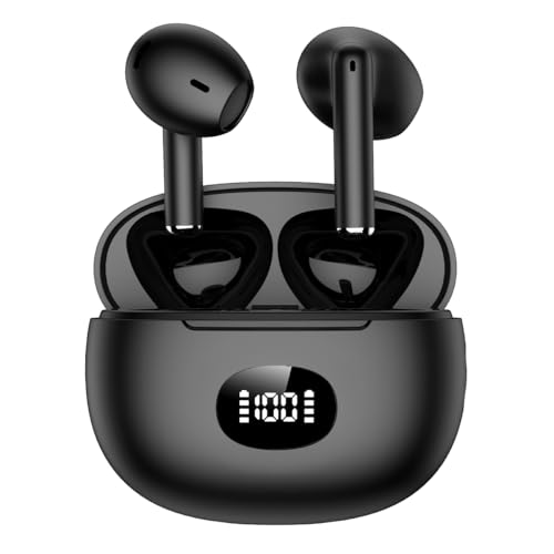 Bluetooth イヤホン ワイヤレスイヤホン 2025最新ブルートゥースイヤホン EDR+Bluetooth5.4搭載 カルナ型 自動ペアリング 接続瞬時 ハンズフリー通話 マイク内蔵 タッチ操作 コンパクト/テレワーク/通勤/通学/WEB会議