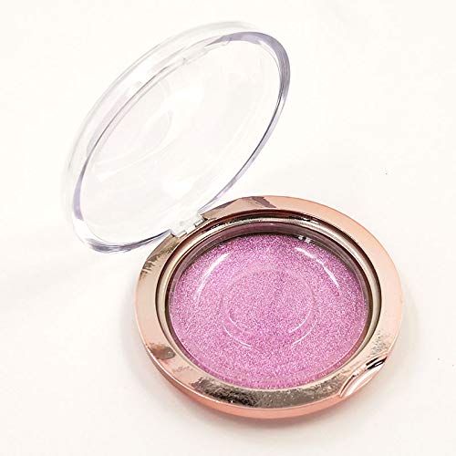 HBZGTLAD New 10pcs Eyelash Packaging Circle Box with Mirror 8-25mm 3D False Eyelashes Packaging Box Makeup Beauty mixed colors (Rose gold)