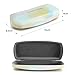 Vifirstew Eyeglasses Case Hard Shell, Portable Eyeglass Holder Box For Woman Man, Eyeglasses Sunglasses Case Reading Glasses Case Protective (Gradient blue)