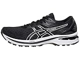 ASICS Women's GT-2000 9 Running Shoes, 11M, Black/White
