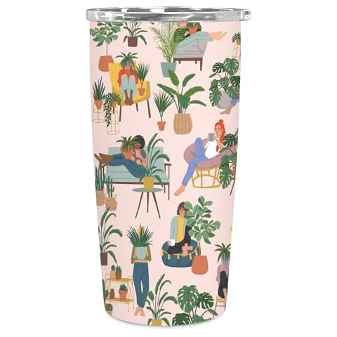 Studio Oh! 17 Oz Tumbler Custom (Women and Houseplants) Cover