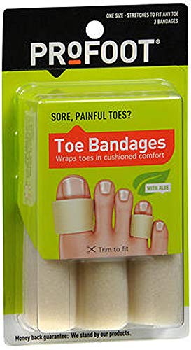 ProFoot Toe Bandages One Size 3 Each (Pack of 3)