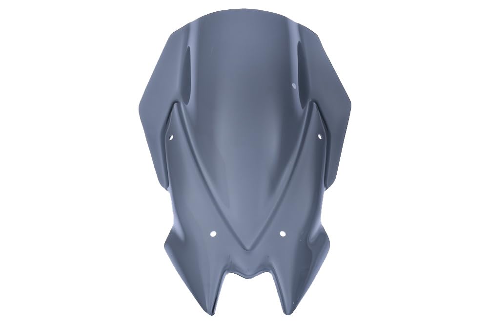 avdb-moto Szyba/Deflektor wiatru kompatybilny z KAWASAKI Z650 ER650K 2020-2024, Z 900 / SE / A2 2020-2024 Z poliwęglanu (Czarny)