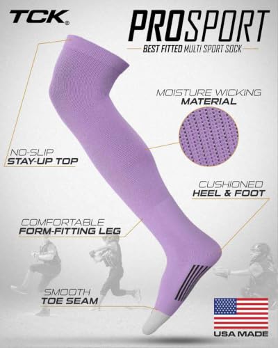 Image of Baseball Softball Over the Knee Socks Prosport | Durable Performance | Double Welt Top | Smooth Toe | Moisture Wicking