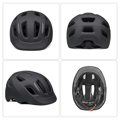 Xjd Toddler Helmet Kids Bike Helmet Baby Multi-Sport Adjustable Skateboard Helmet For Kids Boys Girls Infant Helmet Lightweight Scooter Helmet For Child 5-8 Years Old, Black S #TOP2