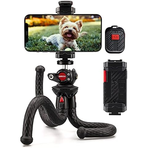 Lammcou Mini Tripod with Cell Phone Adapter Cover