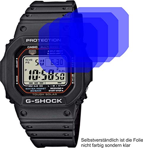 Preisvergleich Produktbild 4ProTec I 4X ANTIREFLEX matt Schutzfolie für Casio G-Shock Displayschutzfolie Bildschirmschutzfolie Schutzhülle Displayschutz Displayfolie Folie