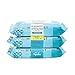 The Honest Company Fragrance-Free Sanitizing Alcohol Wipes Antibacterial Hand with Aloe Kills 99% of Germs Safe for Hands 150 Count (3 Packs 50)