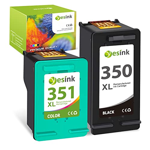 Tinta Hp 301 Cartuchos De Tinta Remanufacturados COLORETTO Para HP 350XL/351XL - Negro Y Color, Alto Rendimiento Tinta Impresora Hp