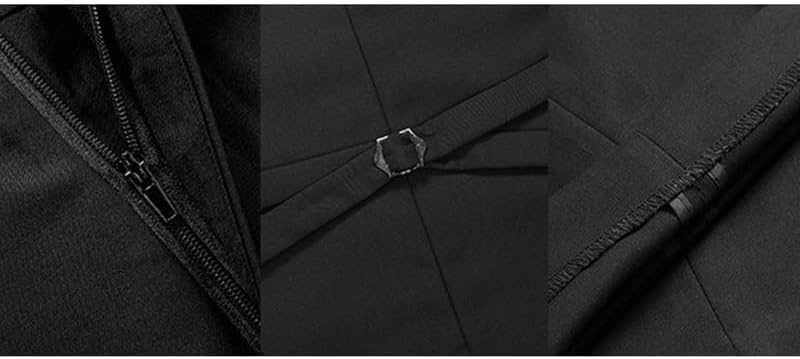 Suits for Men Slim Fit 3 Piece Tuxedo One Button Blazer Business Wedding Party Prom(Jacket Vest Pants)
