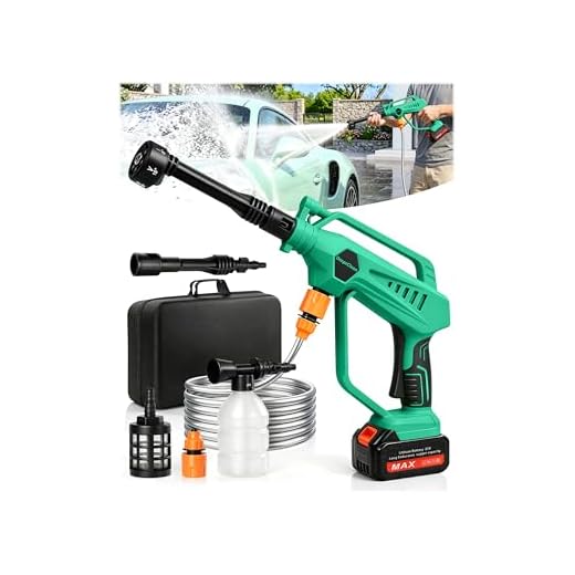 DeeprClean Cordless Car Washer with Nozzle