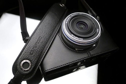 Amazon | Gariz本革xs-chlsnbkカメラネックストラップfor gx1 gf3 gf2