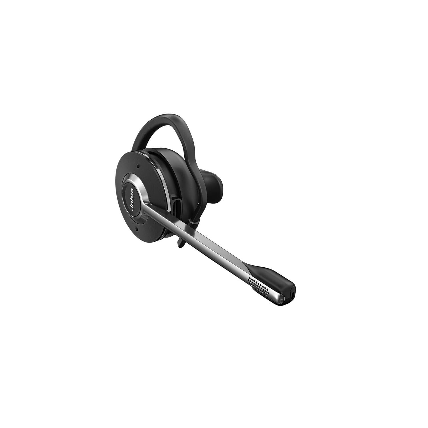 Jabra Engage 75 On-Ear Dect Convertible Headset - Skype for Business zertifizierter drahtloser Kopfhörer mit Noise-Cancelling für Tischtelefone und Softphones - schwarz