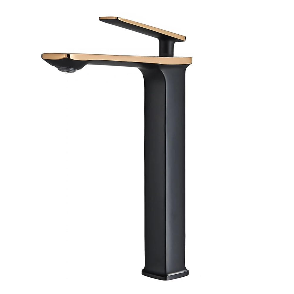 Robinet mitigeur lavabo laiton haut de gamme avec cartouche céramique durable