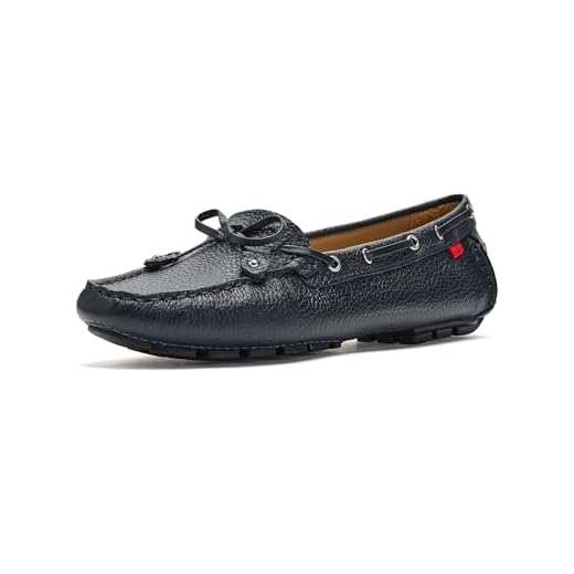 MARC JOSEPH NEW YORK Women's Cypress Hill Navy Grainy Driver 8.5