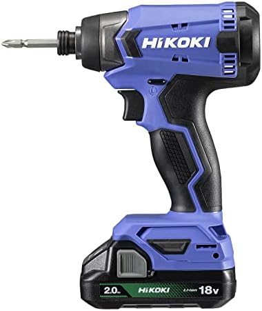 （06:30時点） HiKOKI(ハイコーキ) 18V インパクトドライバー FWH18DA 2.0Ah バッテリー1個・充電器・ケース付 充電式 電動ドライバー FWH18DA（BG)