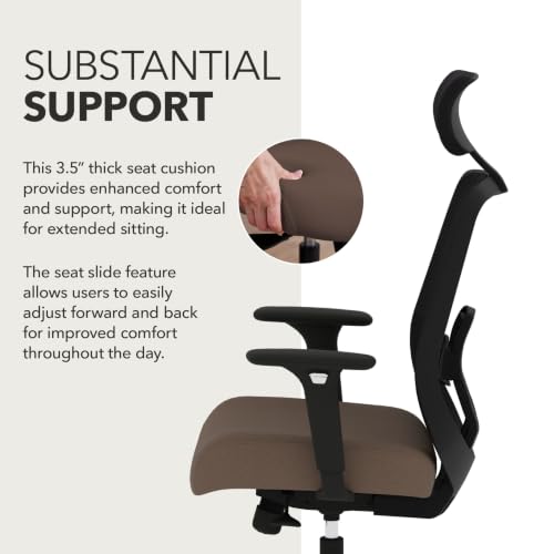 Image of HON Altern Ergonomic Office Chair, Office Desk Computer Chair, Bark