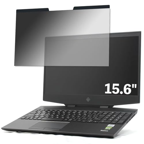 HP OMEN by HP 15-dh1004TX 15.6インチ 16:9 対応 マグネット式 覗き見防止フィルム プライバシーフィルター ブルーライトカット 反射防止 PC パソコン ノートブック のぞき見防止 画面保護 保護シート 着脱簡単 両面使用