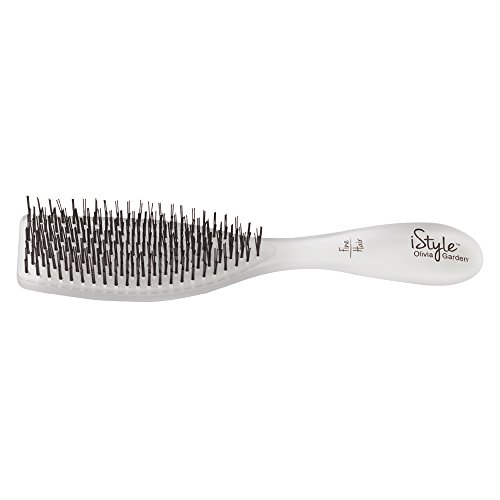 Olivia Garden iStyle - Cepillo Cabello Fino, Blanco