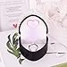 Naimo Rhinestone Heart Shaped Engagement Ring Box Velvet Holder Earrings Coin Jewelry Box Case with LED Lighted up for Proposal Wedding Birthday Gift