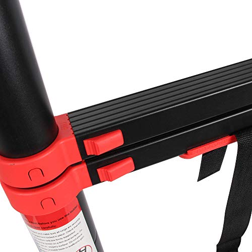 BEETRO 16.5ft Aluminum Telescoping Ladder, A Type Portable Telescopic Extension Ladder for Outdoor Working, Household Use and More, 330lb Capacity, More Durable and Safer with Balance Rod