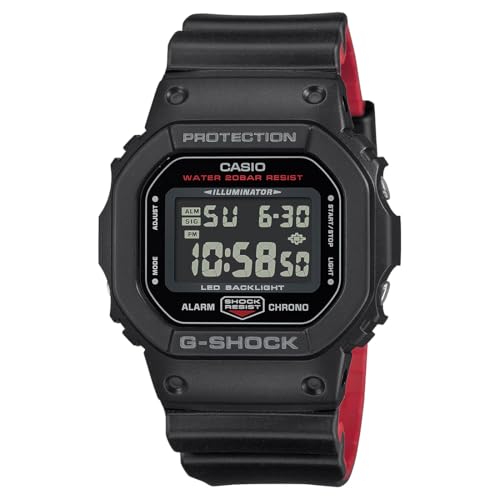 Image of Casio G-Shock DW-5600UHR-1DR Digital Black Dial Men (G1515)