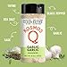 Kosmos Q Garlic Seasoning, Roasted Garlic Spice Mix for Chicken, Beef, Veggies & Pasta, All-Natural, Sugar-Free, Zero Calories, Keto & Paleo Friendly, 8 Oz Shaker Bottle