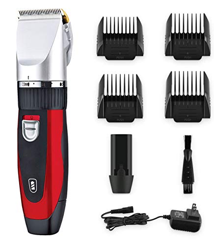 SURKER Professional Hair Clipper Hair Trimmer for Men Quiet Hair Cutting Kit Cordless