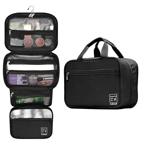 Lavievert Hanging Toiletry Bag Makeup Organizer Cosmetic Bag Waterproof Travel Accessories Dopp Kit