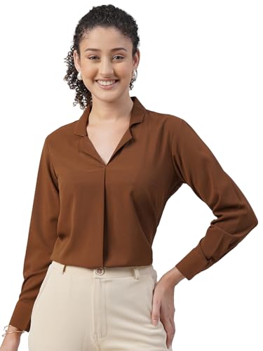 Image of Women's Regular Fit Cotton Blend Shirts