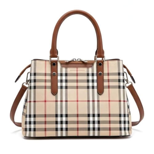 Bolsa Feminina Couro Sintético Social Bolsa de Ombro Mão Transversal Multicamadas Tamanho Grande (Modelo 2)