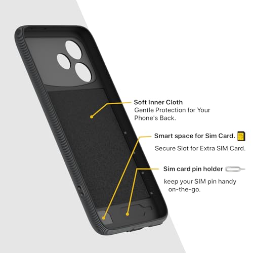 Image of Pikkme Back Cover for Oppo F33 Pro 5G Camera Protection 3D Hexa Cube Design Silicone Protective Bumper Case (Grey)