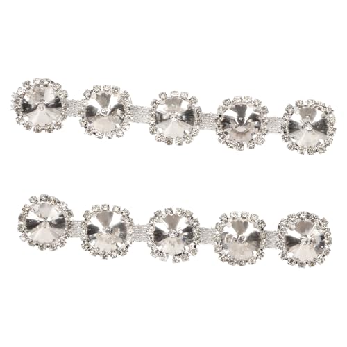 [Zerodis] �E�F�f�B���O�p�[�e�B�[������ �N���X�^���K���X�����C���X�g�[���V���[�N���b�v2�g DIY�u���C�_���[�Y�p�̑����A�C�e�� 10.5x2cm