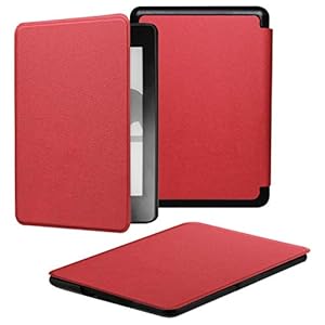 YYS Hoesje voor Kindle Paperwhite Voorafgaand aan 2018 E-Reader – Duurzame lederen hoes met Auto Wake/Slaap, alleen…