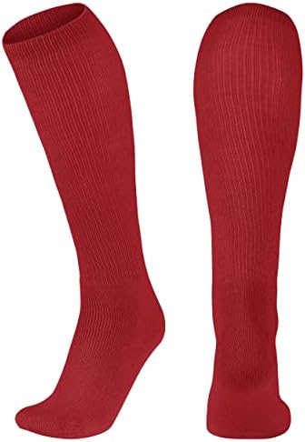 CHAMPRO unisex adult Multi Sport Socks, Scarlet, Medium US