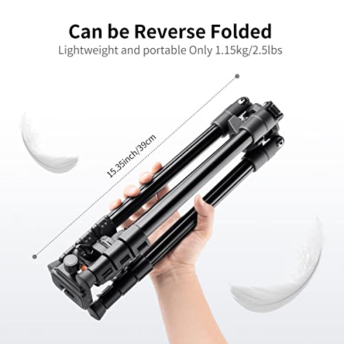 K&F Concept Lightweight Aluminum Travel Vlog Tripod #TOP23