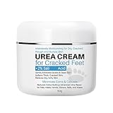 Urea 40% Foot Cream, Cracked Heel Cream, 50g Callus Remover For Dry And Hard Skin Feet and Hand, Maximum Strength With 2% for Hand, Foot and Body Care (1)
