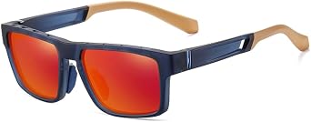 Mens Sunglasses, UV400, Polarized Lens, Tr90 Frame, Outdoor Goggles, Shade