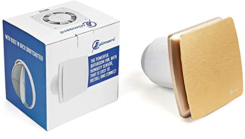 Caliaerou00ae BREEZE Bathroo Extractor Fan 100 With Over-run And Backdraft Shutter, 4 Inch