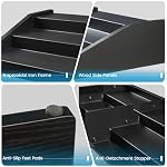 Expandable Can Organizer 3-Tier Storage Rack for Cabinet Pantry, Black - Image 6