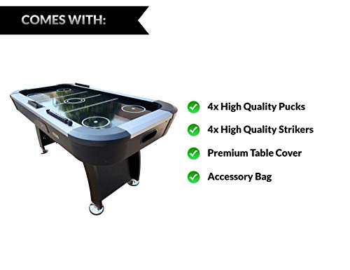 PUCK Pegasus 5.5-Foot Air Hockey Table - Thumbnail 4