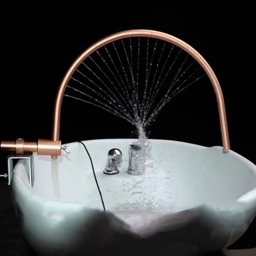 Equipo de spa de masaje de cabeza con ducha de cascada y bomba para una máxima experiencia de relajación y cuidado del cabello