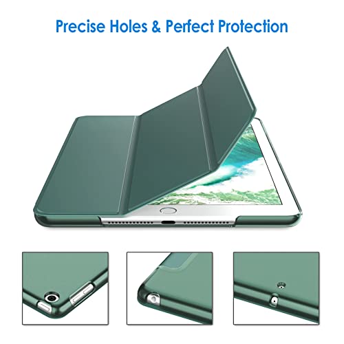 Image of JETech Case for iPad (9.7-Inch, 2018 /2017 Model, 6th /5th Generation), Smart Cover Auto Wake /Sleep (Misty Blue)