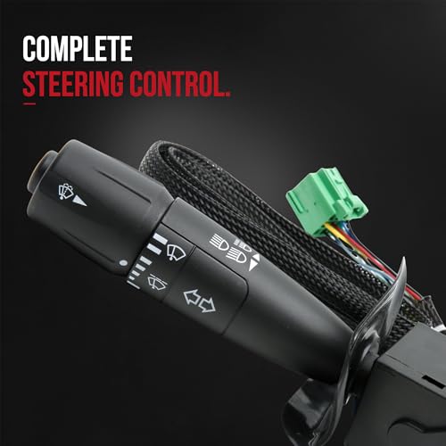Image of Windshield Wiper /Turn Signal Switch - Compatible with Kenworth, Peterbilt - Multifunction Switch - Replaces P271067, P276221, 901-2101 - 2014-2023