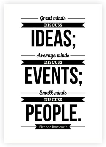 Eleanor roosevelt quotes great minds