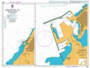 UKHO BA Chart 3352 Approaches to Banghazi