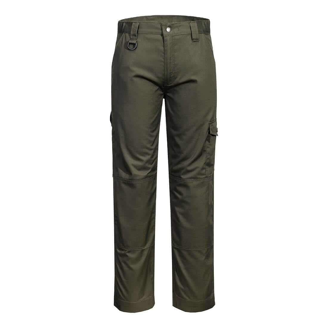 Portwest Men's Forest Nights Short Cd884 Super Work Trousers Durable Sitewear Kneepad Pockets Safety Cargo Pants Adjustable Fit Multi Function Construction Modern Workwear, 36