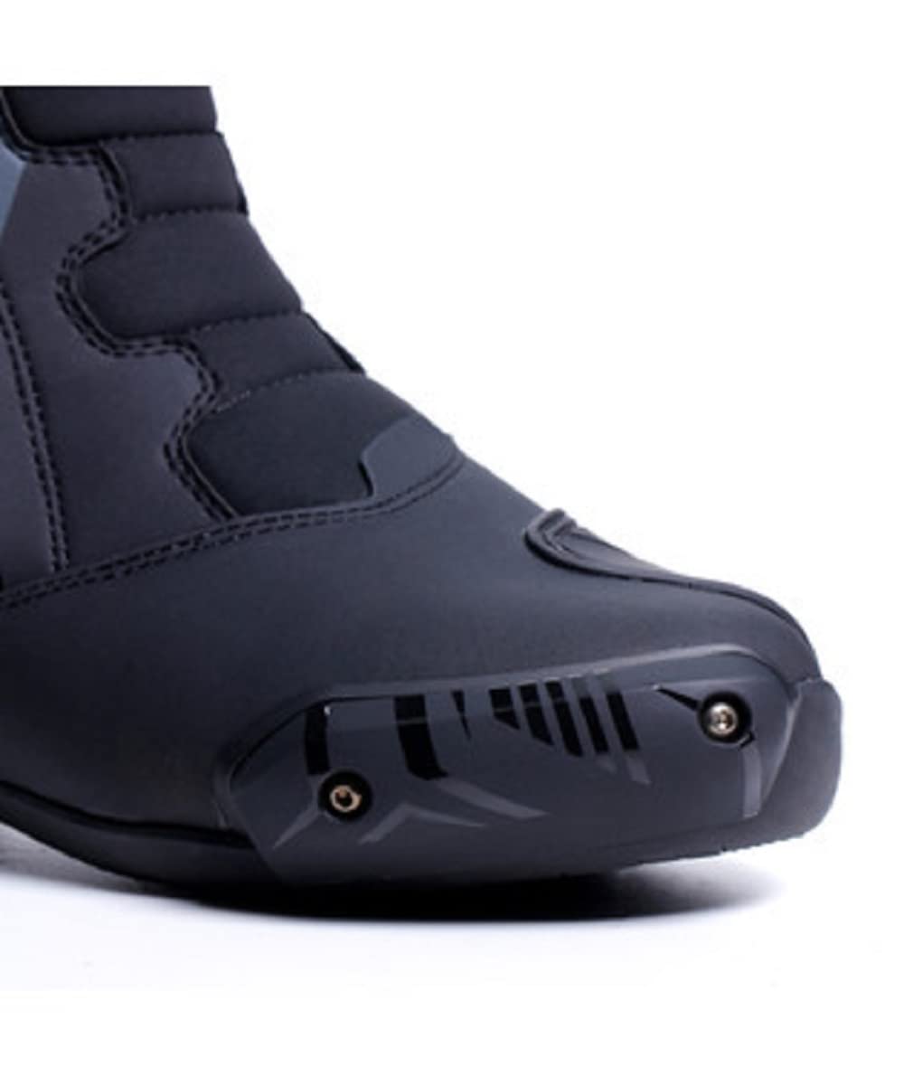 TCX - S-TR1, Stivale da Moto Donna, Stivali Sportivi, Tomaia in Microfibra, Chiusura con Zip Elastica Laterale e Velcro