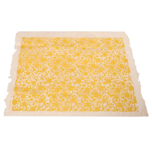 SHINEOFI Décalcomanie pour Céramique et Poterie Motifs Traditionnels Bleus et Jaunes, Papier Transfert sous Glaçure Résistant la Cuisson pour Décoration Artisanale