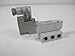 SMC SY5140-5DZ-02T valve, sgl sol, base mt, din